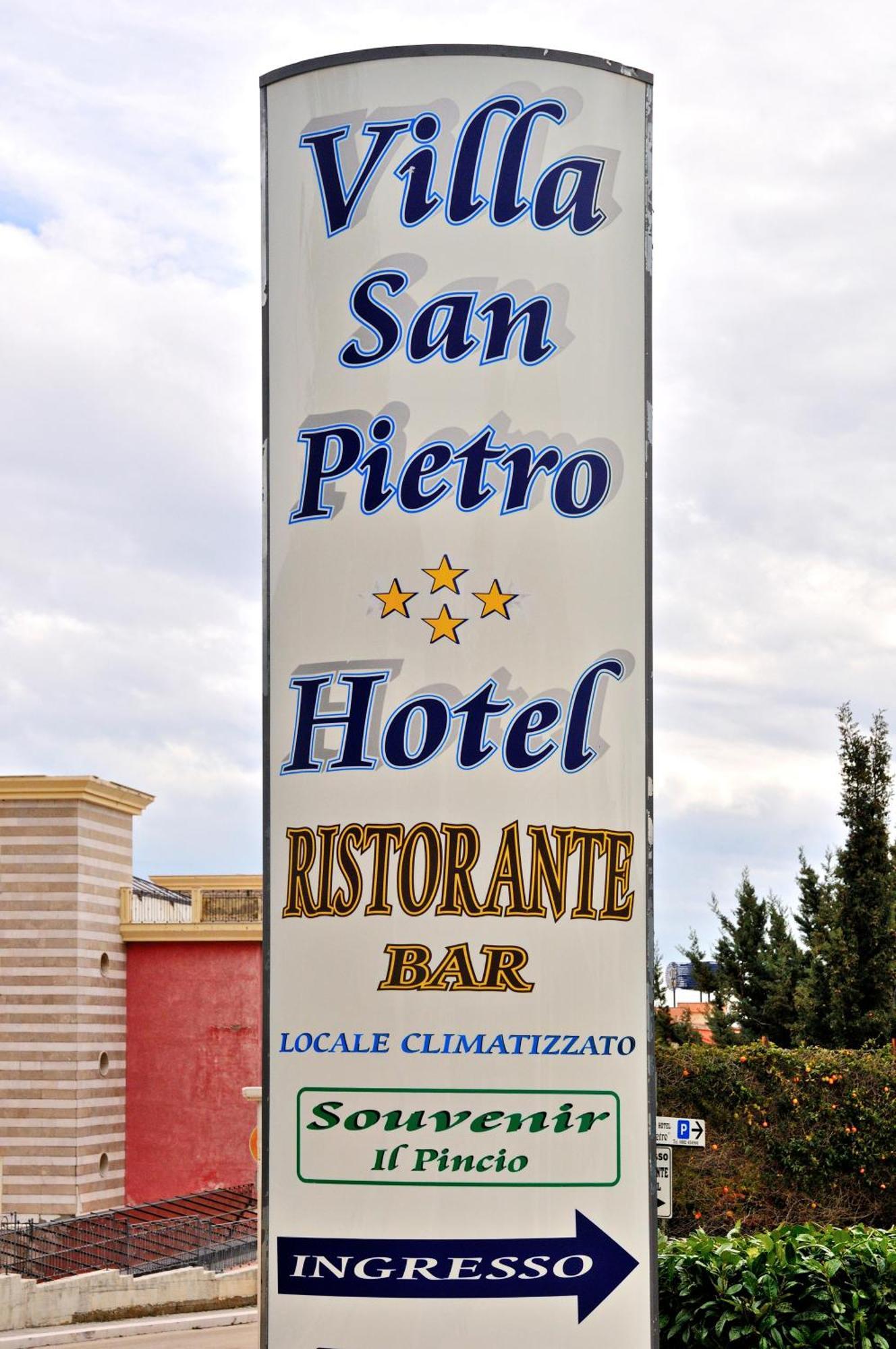 Hotel Villa San Pietro San Giovanni Rotondo Dış mekan fotoğraf